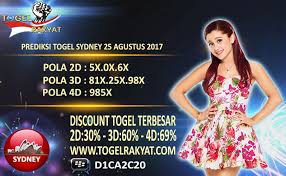 Prediksi Togel Jakarta Hongkong Sydney 25 Agustus 2017 27 Agustus Sydney 25 Agustus