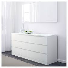 Malm 6 Drawer Dresser White 63x30 3 4 Ikea Bedroom Chest Of Drawers Ikea Malm Dresser White Bedroom Furniture