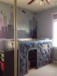 Superhero Batcave Bed Cool Kids Bedrooms Batman Room Ikea Kids Room