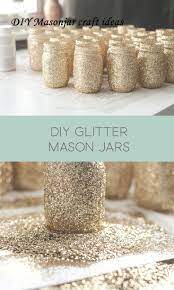 Creative Mason Jar Diy Ideas Glitter Mason Jars Glitter Diy Mason Jar Diy
