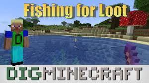 Go Fishing In Minecraft And Catch Some Amazing Loot But Don T Forget To Use Your Enchanted Fishing Rod See All How To Play Minecraft Going Fishing Minecraft