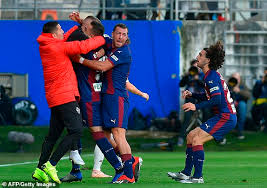 Laliga santander 2018/2019 suscríbete al. Eibar Vs Real Madrid Live La Liga 2018 19 Score Team News And Updates Daily Mail Online