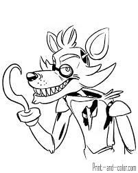 Printable five nights at freddys fnaf music band coloring page. Five Nights At Freddy S Coloring Sheet Novocom Top