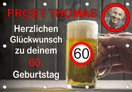 Text kindergeburtstag einladung schön einladungskarten geburtstag from vorlagen einladung kindergeburtstag , image. Banner Zum 60 Geburtstag Mit Foto Und Name Runder Geburtstag 60