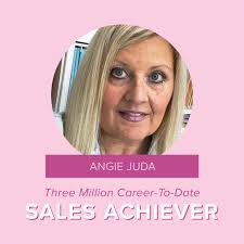 Join us in congratulating Angie Juda from the United States, our 7th Three  Million Career-To-Date Sales Achiever! 🎉 "I am incredibly proud and  grateful to celebrate this amazing milestone! After 22 years,