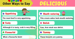 It can also refer to an entity that primarily serves as a conduit. Another Word For Delicious List Of 65 Synonyms For Delicious 7esl