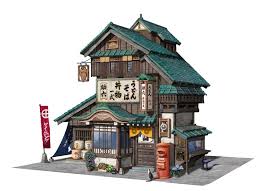 Japan house aims to make the beauty of traditional japanese arts and culture accessible to everyone. Artstation Japanese Restaurant Arya Zhao Japanese Architecture Japanese Buildings Building Art