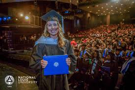 Big Smiles At Graduation College Collegelife National Louis University University College Life