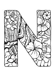 Maybe you would like to learn more about one of these? Letra N Flor Para Colorear Imprimir E Dibujar Dibujos Colorear Com