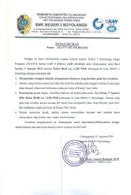 Selain itu, nomor ijazah juga menjadi hal yang penting untuk diketahui karena di kemudian hari akan sangat berguna apabila kita ingin. Smk Negeri 3 Boyolangu Pengumuman Cap 3 Jari Ijazah Bagi Alumni 2015 2016 Facebook