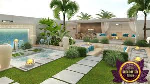Clear Lines Beautiful Shapes Luxury Garden Backyard Design Backyard Pool Designs