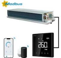 Wifi Fan Coil Unit Modbus Thermostat RS485 Communication HAVC Thermostat  Controller Air Conditioner for Cooling or Heating