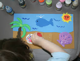 Huge sale on arts crafts preschoolers now on. Craft Foam Beach Scene All Kids Network