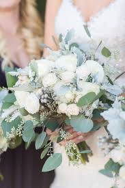 Each bouquets measure 15h in. Gorgeous Bridal Bouquet With Ivory Garden Roses Eucalyptus Lamb S Ear Flowers And Brunia Berry To Accent White Rose Bouquet Wedding Flowers Lambs Ear Bouquet
