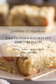 Leckerer Walnuss Zwetschgenkuchen Mit Zimt Streuseln Rezept Zwetschgen Kuchen Zwetschgenkuchen Streusel