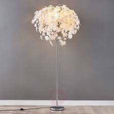 Stehlampe Maple Mit Blattdekor Kaufen Lampenwelt De