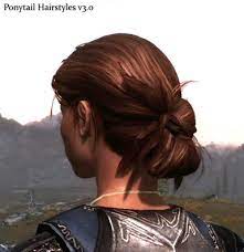 Ponytail Hairstyles V3 0 At Skyrim Nexus Mods And Community