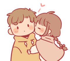 Sticker Obediently Tell6 5 Line Stickers Line Store Cute Chibi Couple Cute Little Drawings Cute Drawings