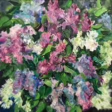 Drawing Of Large Lilac Bush Violet Purple Flowers On The Tree Stock Photo Picture And Royalty Free Image Image 102749019 See more ideas about flowers, beautiful flowers, pretty flowers.
