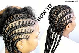 How To Do Simple Cornrow Braids Video Hair Styles Cornrows Braids Cornrows