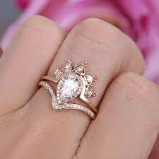 Maybe you would like to learn more about one of these? Buy 2 In 1 High Quality Women S Wear Pear Cut White Rhinestone Bride Wedding Band Ring Set At Affordable Prices Free Shipping Real Reviews With Photos Joom