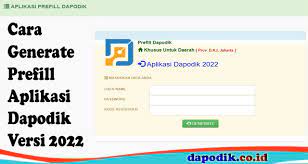 Alamat unduh prefill aplikasi penjaminan mutu pendidikan (pmp) 2020 b eds dikdasmen offline. Cara Generate Prefill Aplikasi Dapodik Versi 2022 Dapodik Co Id