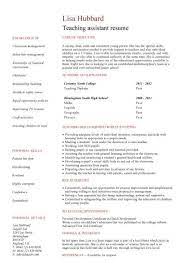 These 2 example cvs should give you a good idea of how a teacher's cv looks, and the type of information it should include. Student Entry Level Teaching Assistant Resume Template