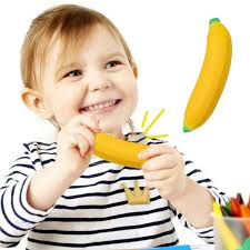 BINGLI Stretchy Banana TPR Toys Banana Stress Toy Sand Toys Pinch Deformed  Banana Doys Simulat'ed Banana Metamorphic Novelty Toy High Qualit'y  Materials Convenient and Durabl'e