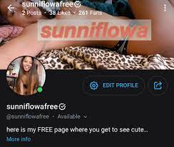 Sunniflowa leaked onlyfans