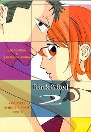 ONE PIECE LIGHT ROMANCE Doujinshi Comic Zoro Zolo x Nami Black Red 2 Hide &  Seek EUR 19,24 - PicClick FR