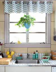kitchen curtains modern interior
