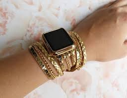 What is the wrist size of the apple watch? Gold Boho Apple Watch Band Unisex Luxury Braided Bracelet For Etsy Apple Watch Bands Women Apple Watch Bands Fashion Apple Watch Fashion
