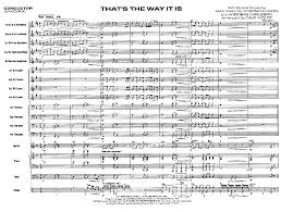 Thats The Way It Is By Wolpe D J W Pepper Sheet Music