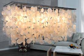 Hangelampe Shell Reflections 80cm Riess Ambiente De Muschellampe Lampe Hangeleuchte