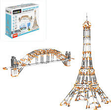 The architecture set demonstrates the ability of engino® to build huge models of impressive size and style. Engino Discovering Stem Assembly Kit Architectural Design Kit Conrad Com