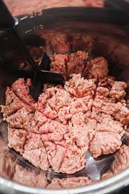 This creates flavors you'd otherwise miss out on if you just throw the ground turkey in and stir the entire time. Instant Pot Ground Beef Stroganoff Skinny Comfort