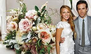 How to make crepe paper flowers martha stewart weddings. Blake Lively And Ryan Reynolds Martha Stewart Styled Wedding From The Glitter Dusted Flowers To The Many Cakes Daily Mail Online