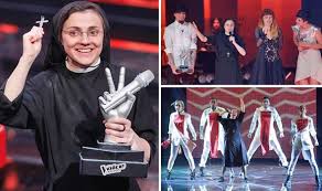 We are not interested in what or how much you used or who your connections were, what you have done in the past, how much or how little you. Italian Version Of The Voice Won By 25 Year Old Singing Nun Sister Cristina Scuccia World News Express Co Uk