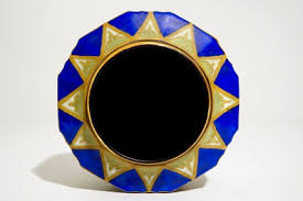 A matte glazed geometric vase prototype, Marcel Bourdon & Charles Catteau  for Boch Frères Keramis, ca. 1927