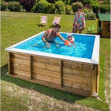 piscine bois pistoche bwt mypool l 2 26 x l 2 26 x h 0 67 m en 2020 piscine bois piscine hors sol bois et piscine hors sol