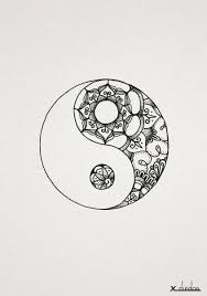 Customise and let your yin yang much more stunning. Yin Yang Mandala Google Search Simple Tattoo Mandala Tatuirovki Plecha Dizajn Tatuirovok Geometricheskie Tatuirovki