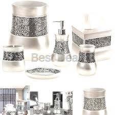 Best stylish bathroom accessories in 2021. Creative Scents Bathroom Accessories Set Decorative 6 Piece Bath Accessory D Brushed Nickel Bathroom Accessories Bathroom Accessories Sets Bathroom Accessory Set