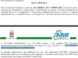 18 del 3 marzo è stato pubblicato l'estratto del bando di concorso pubblicato dalla regione puglia sul bollettino ufficiale n. Arif Il Concorso Fantasma Per 110 Assunzioni C E La Delibera Non Il Bando Csa Attestato Il Falso La Gazzetta Del Mezzogiorno