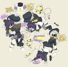 murder drones, n (murder drones), serial designation n, uzi (murder  drones), jesterjerk - R34 Vault