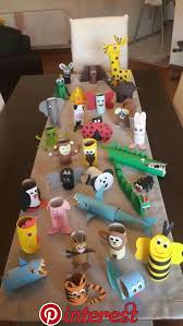 Tiere Aus Klopapierrollen Basteln Mit Kindern Verschiedene Ideen Zum Basteln Von Tieren Diy Selbst Ge Preschool Crafts Paper Roll Crafts Toilet Paper Crafts