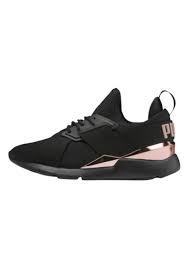 This particular model, the muse metal women's sneakers, is definitely standing out. Puma Muse Metal Trainers Black Rose Gold Black Zalando De