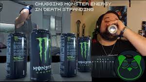 Drinking Monster Energy in Death Stranding - YouTube