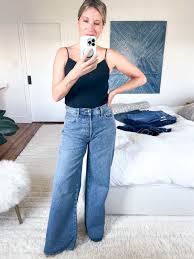 I Tried 10 Pairs Of Wide-Leg Jeans: What I Loved (& Didn't) - The Mom Edit