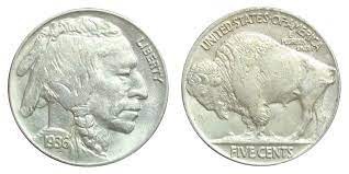 Discover how to determine the value of the coin if the date has worn off. 1936 Buffalo Indian Head Nickel Coin Value Prices Photos Info