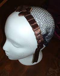 Hairnet Not Snood Of Ribbon The Hair Is Pinned Up First And Then The Net Is Put On Civil War Hairstyles Civil War Fashion Victorian Accessories